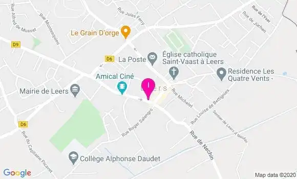 Localisation Donia Dewaele