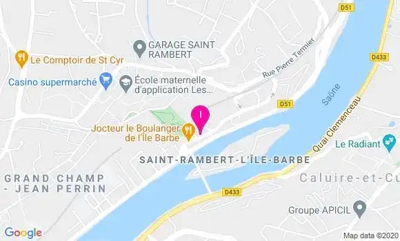 Localisation Florentina Faure