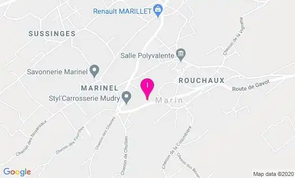 Localisation Thibaut Burel