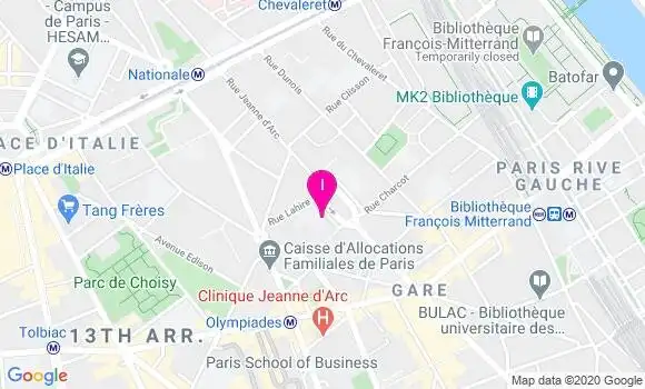 Localisation Serge Tafou