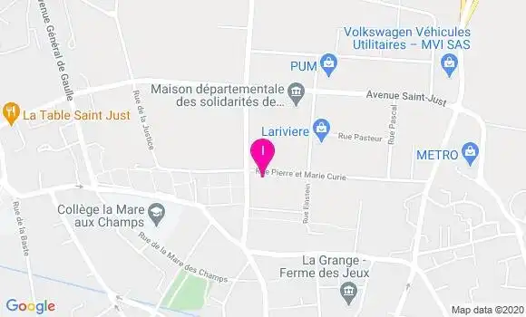 Localisation Karine Blanchet