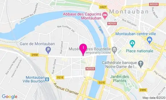 Localisation Emilie Rigaud