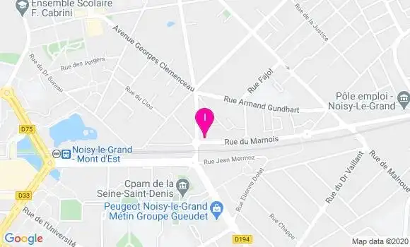 Localisation Karine Poux