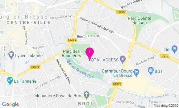 Localisation Lucie Renaud