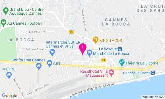 Localisation Candice Tobes