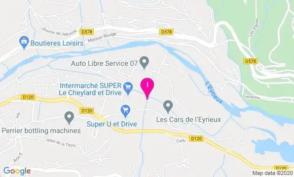 Localisation Annabelle Faure
