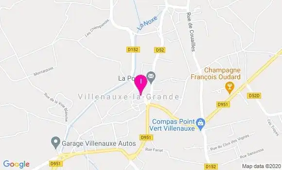 Localisation Audrey Sauzeat