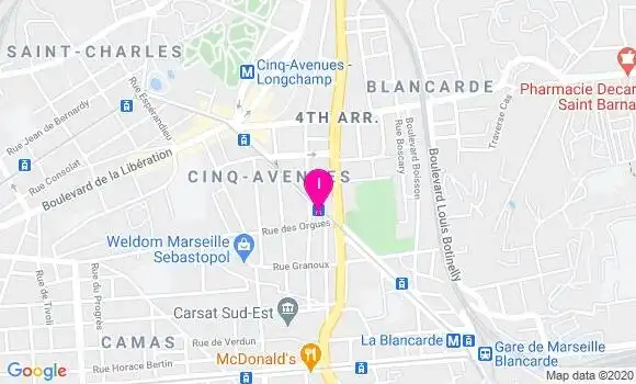 Localisation Anne Coignet Massot