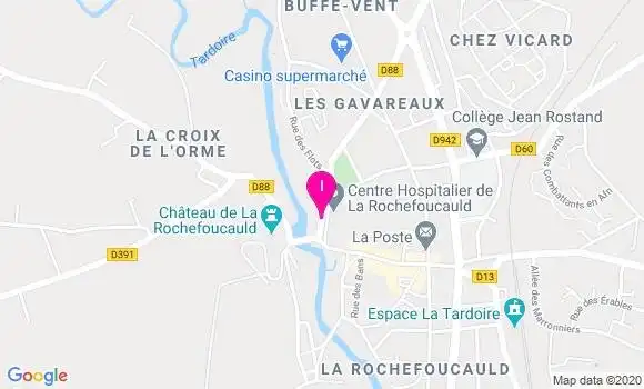 Localisation Laetitia Rivet