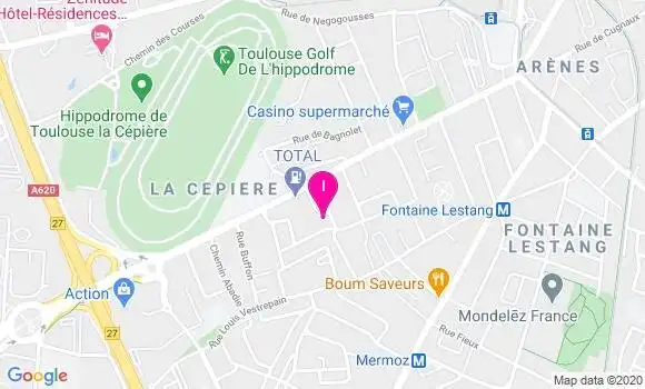 Localisation Claudia Gaujac
