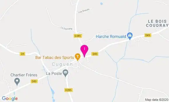 Localisation Anne Sophie Cholet