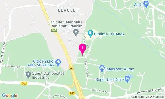 Localisation Julie Le Gallo