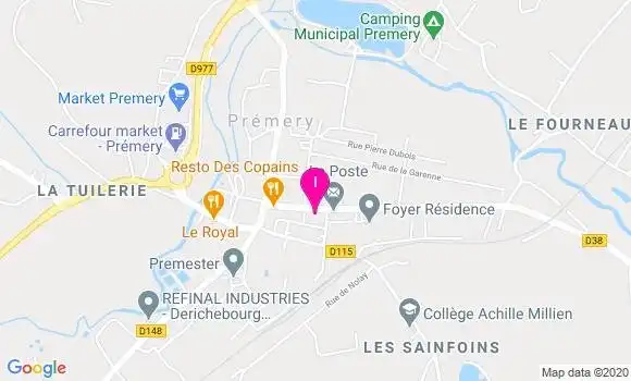 Localisation Marie Lou Bayon