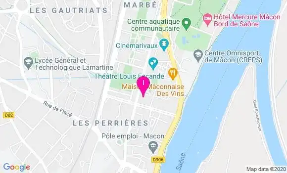 Localisation Isabelle Pasquier