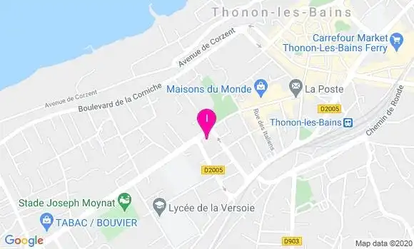 Localisation Marc Bour