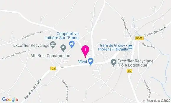 Localisation Lindsay Bianconi