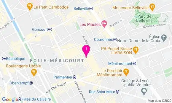 Localisation Ouafae Hami