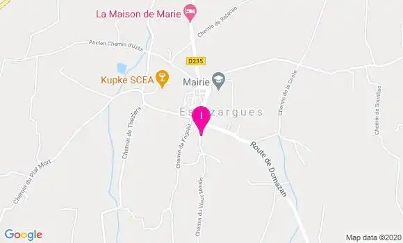 Localisation Cecile Thomas