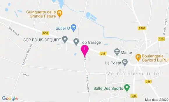 Localisation Berengere Barre