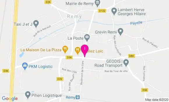 Localisation Jessie Mart