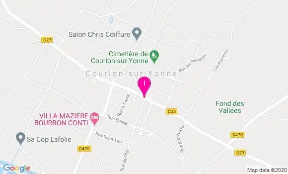 Localisation Matthieu Limoges