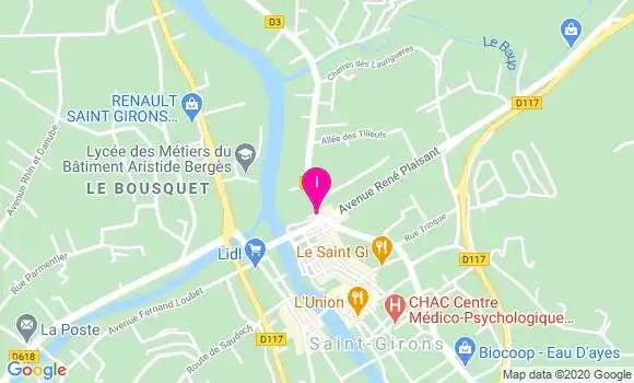 Localisation Sandie Pastourel
