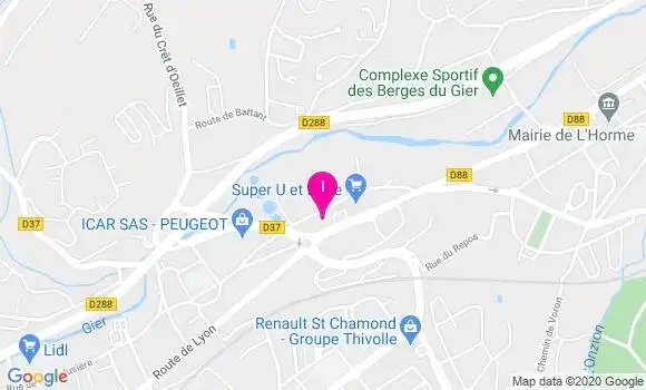 Localisation Christele Reymond