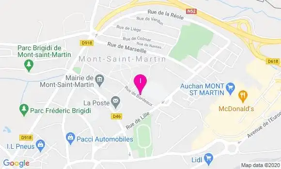 Localisation Marie Edith Francois Lahure