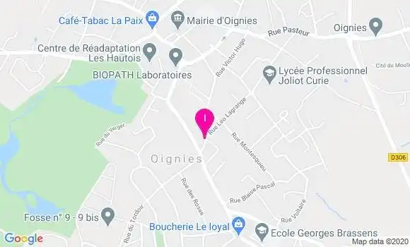 Localisation Jenny Delplanque