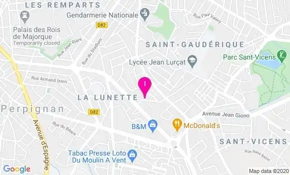 Localisation Julie Menau