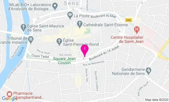 Localisation Sabrina Lepage