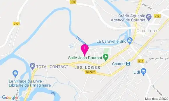Localisation Magali Brodu