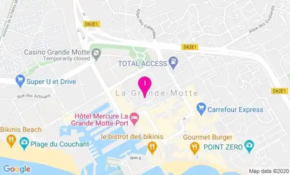 Localisation Fanny Dory