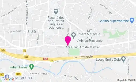 Localisation Carole Riffe