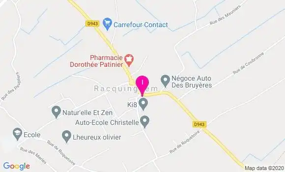 Localisation Coralie Dolle