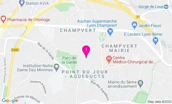 Localisation Sandrine Pollet
