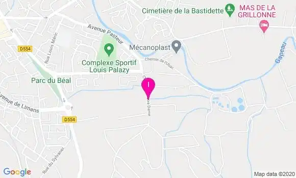 Localisation Selina Cambier
