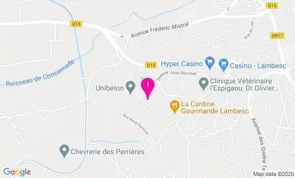 Localisation Jacqueline Gautier