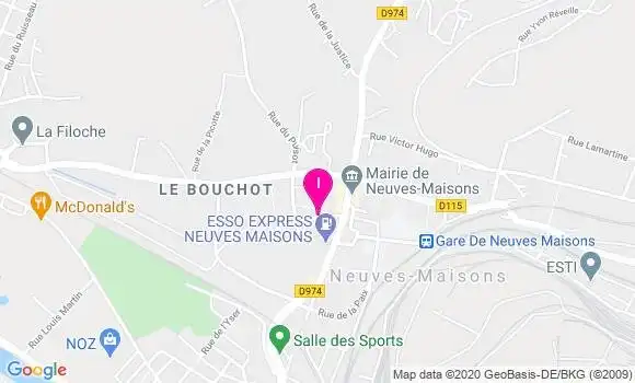 Localisation Sandrine Ricard