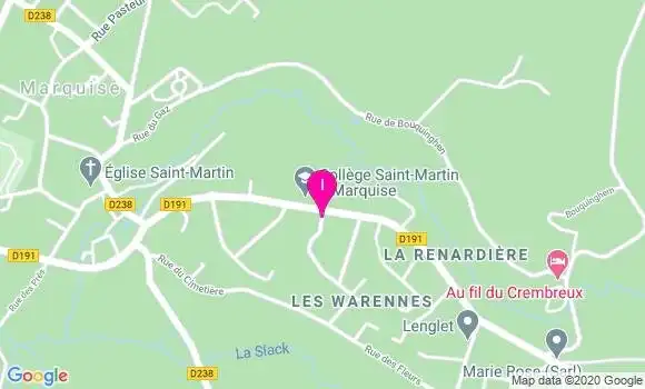 Localisation Annie Guenier