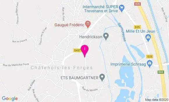 Localisation Nathalie Guyod