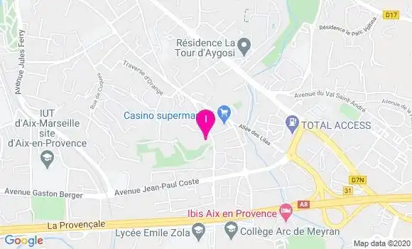 Localisation Laure Combette
