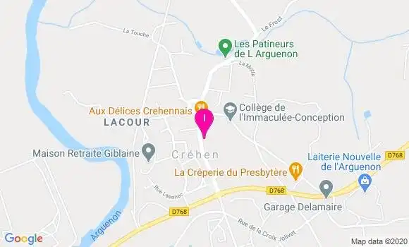 Localisation Clemence Renault