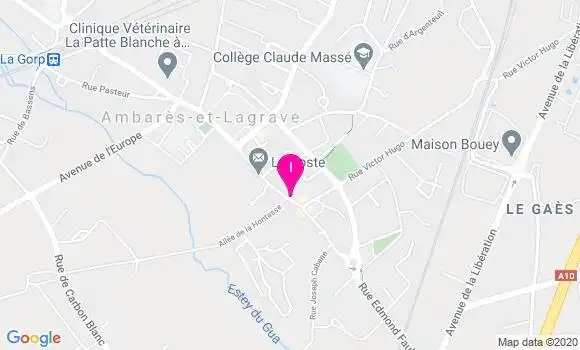 Localisation Mirela Rioux