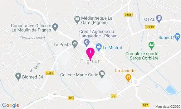 Localisation Alice Foucha