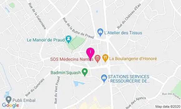 Localisation Gwenaelle Bourdon