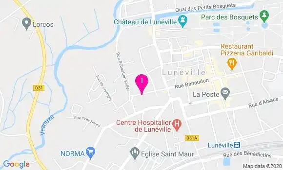 Localisation Fanny Burtin