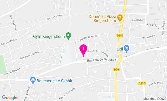 Localisation Marie Paule Chapouilly