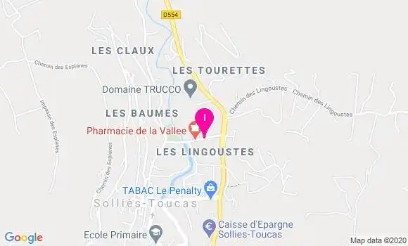 Localisation Laure Vidal
