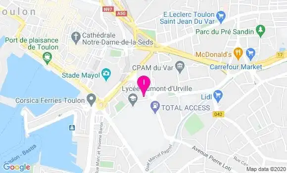 Localisation Audrey Mervica